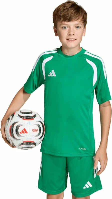 Fanellë futbolli për fëmijë adidas, e gjelbër