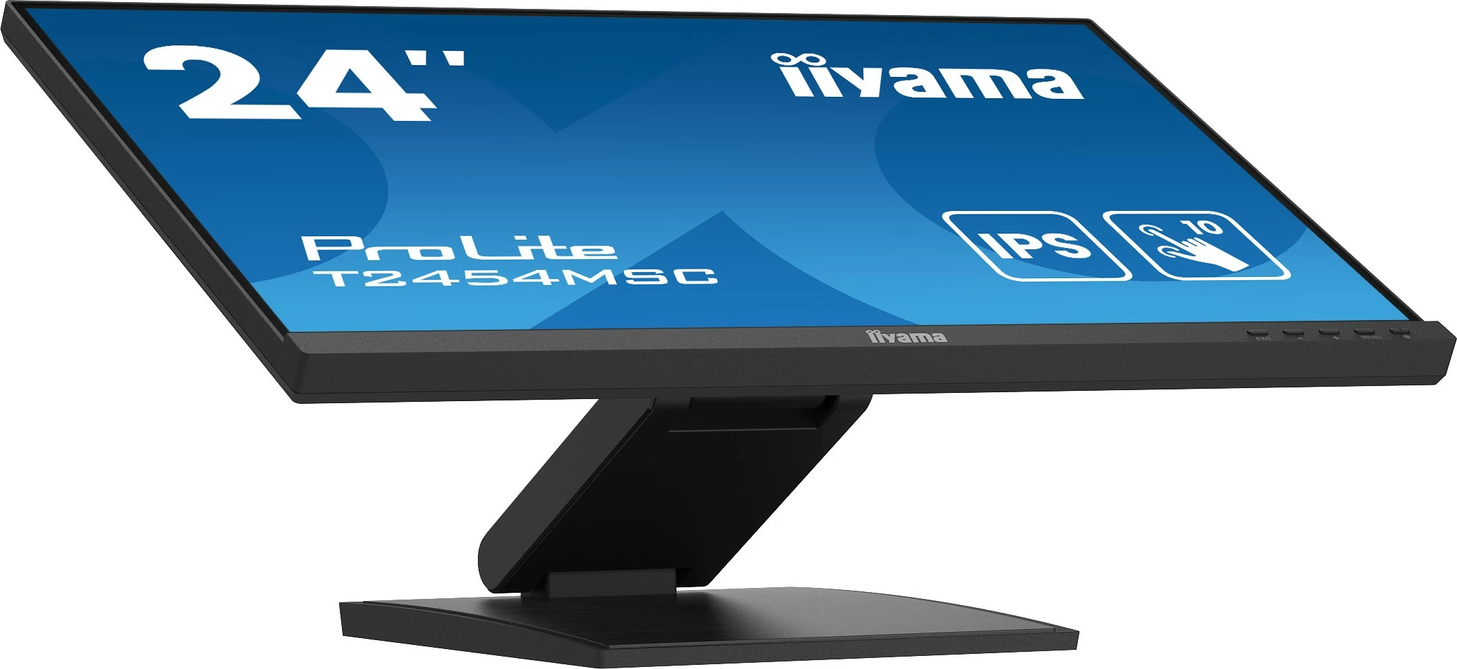 Monitor iiyama ProLite T2454MSC-B2AG 24 inç, Full HD, Touchscreen, IPS, i zi