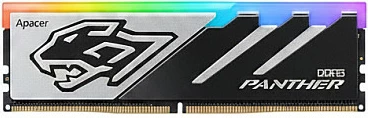RAM Memorje Apacer Panther RGB 16GB DDR5 5600MHz DIMM, zi/argjendtë