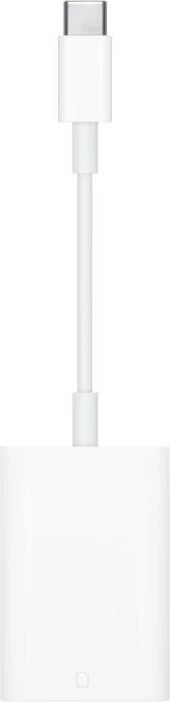 Adapter USB‑C në lexues SD, Apple MW653ZM/A, UHS-II, për Mac/iPad/iPhone me USB‑C, e bardhë