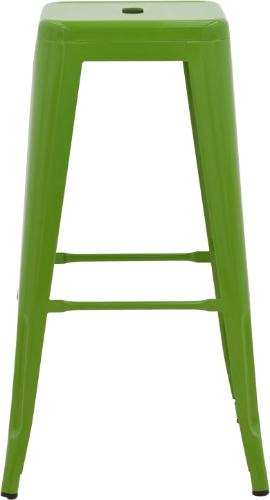 Karrige për bar Utopia, metalike, ngjyrë e gjelbër, 42x42x76cm