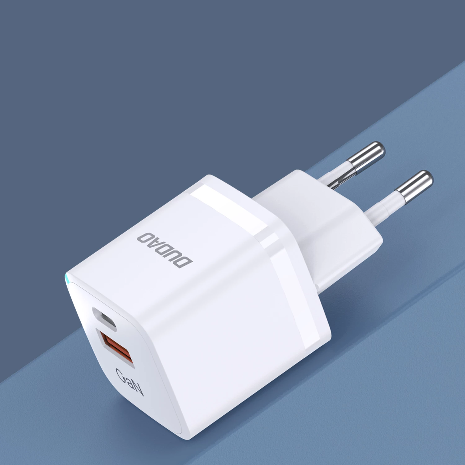 Karikues muri Dudao A13ProEU, GaN, 33W, 2 porta USB-C/USB-A, Bardhë