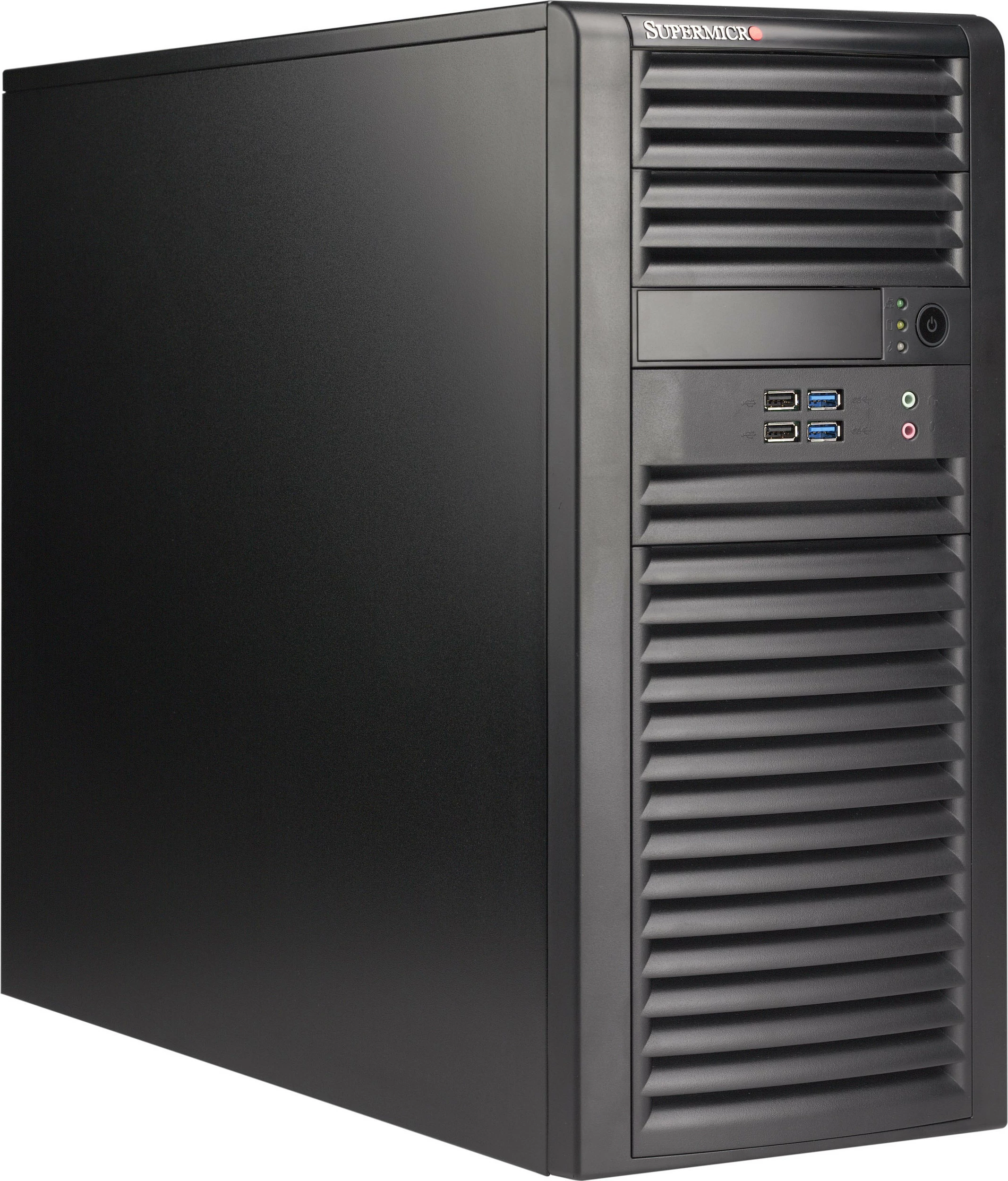 Kasë Supermicro CSE-732D4-668B, Midi Tower, ATX, EATX, micro ATX, e zezë