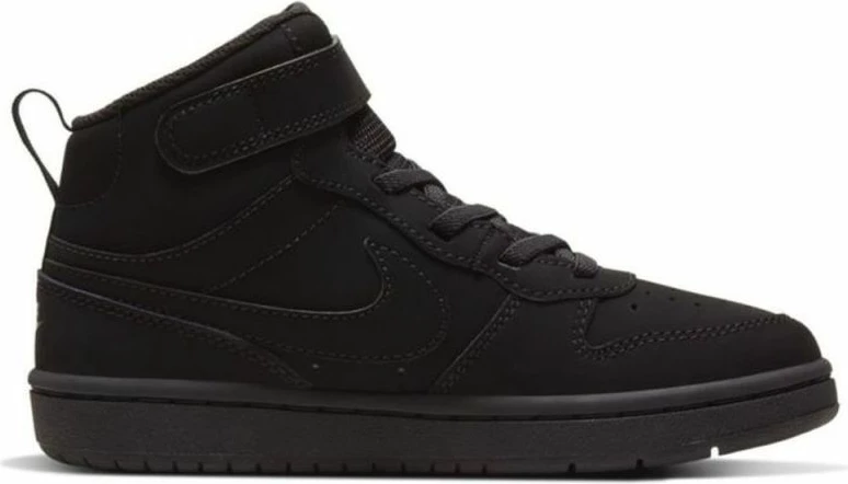 Atlete fëmijësh Nike Court Borough Mid 2 CW5868-001, të zeza