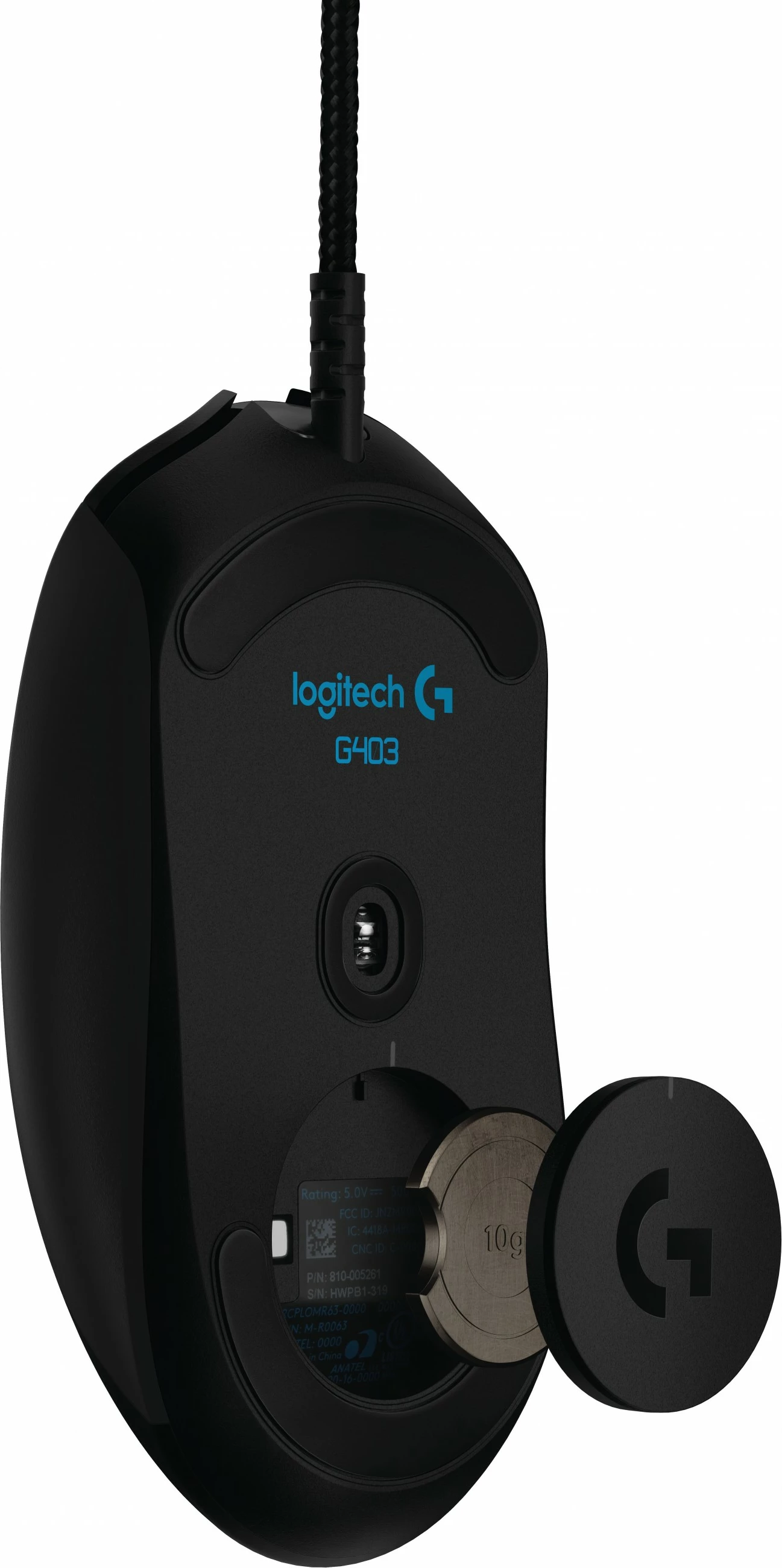 Maus gaming Logitech G403 Prodigy, 12000 DPI, 6 butona, i zi