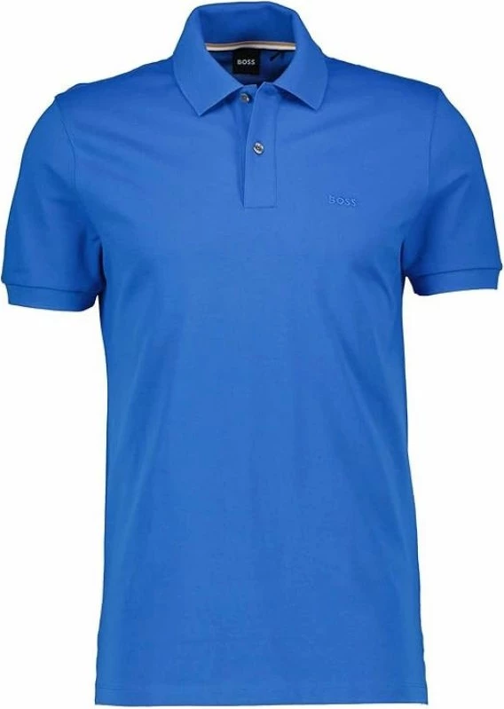 Maicë polo Boss meshkuj, e kaltër