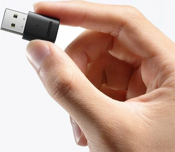 Adapter USB Bluetooth Ugreen CM390, Bluetooth 5.0, rreze deri 30 m, i zi