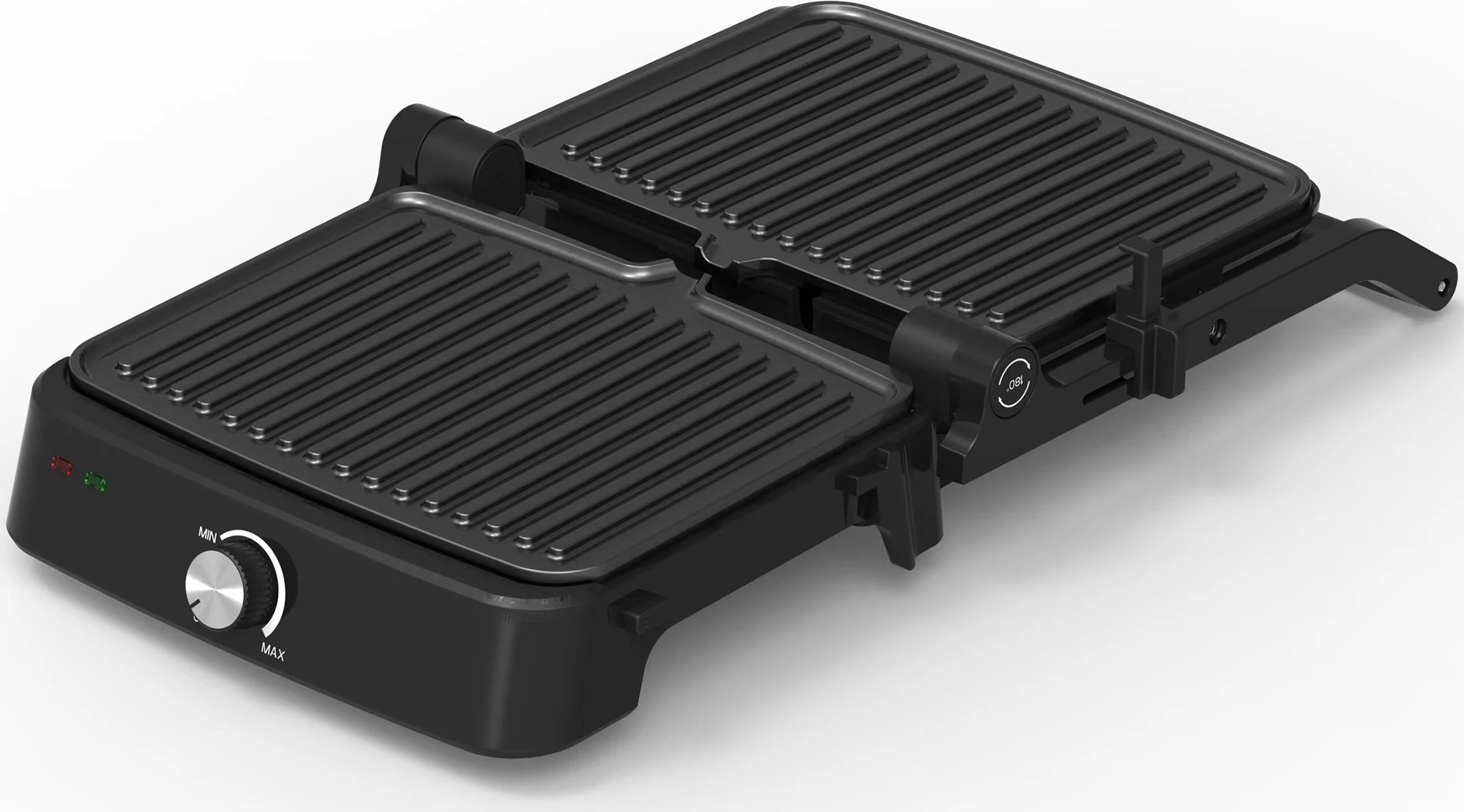 Grill elektrik Elit CGI-2320 2000W, 180°, pllaka 29x23.3cm, inox/zi 7
