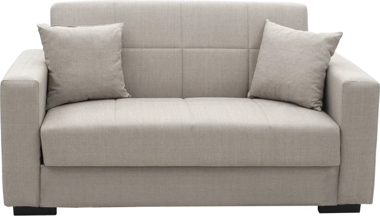 Set dhome ndenje 2 pjesë Vox, ngjyrë gri e lehtë