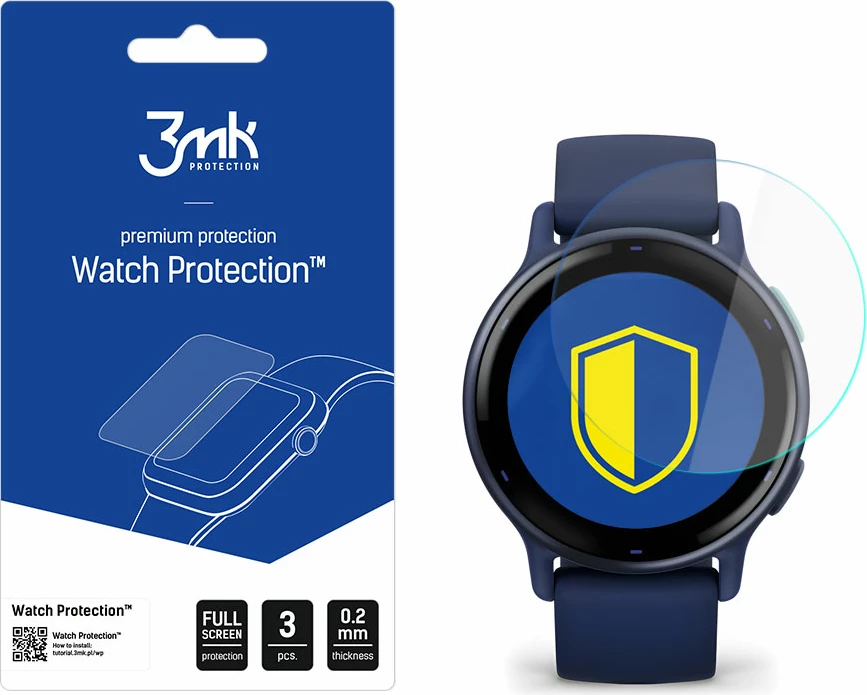 Film mbrojtës për orë Garmin Vivoactive 5, 3mk Protection, 3 copë