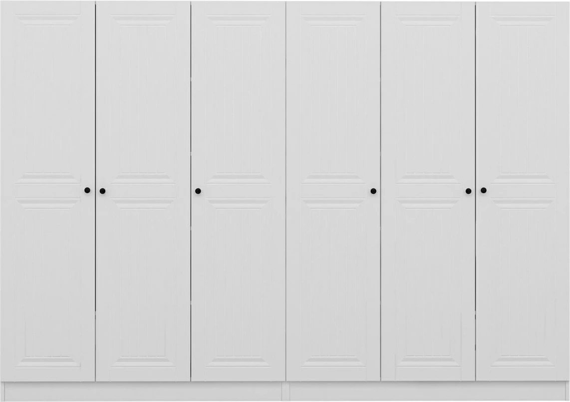 Dollap i bardhë për rroba, Skye Decor, Kale - 4011, 270x190x52 cm