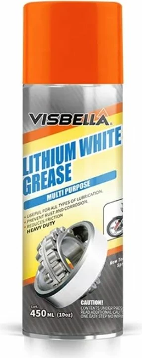 Sprej Lubrifikant Litium 450ml Visbella 50427
