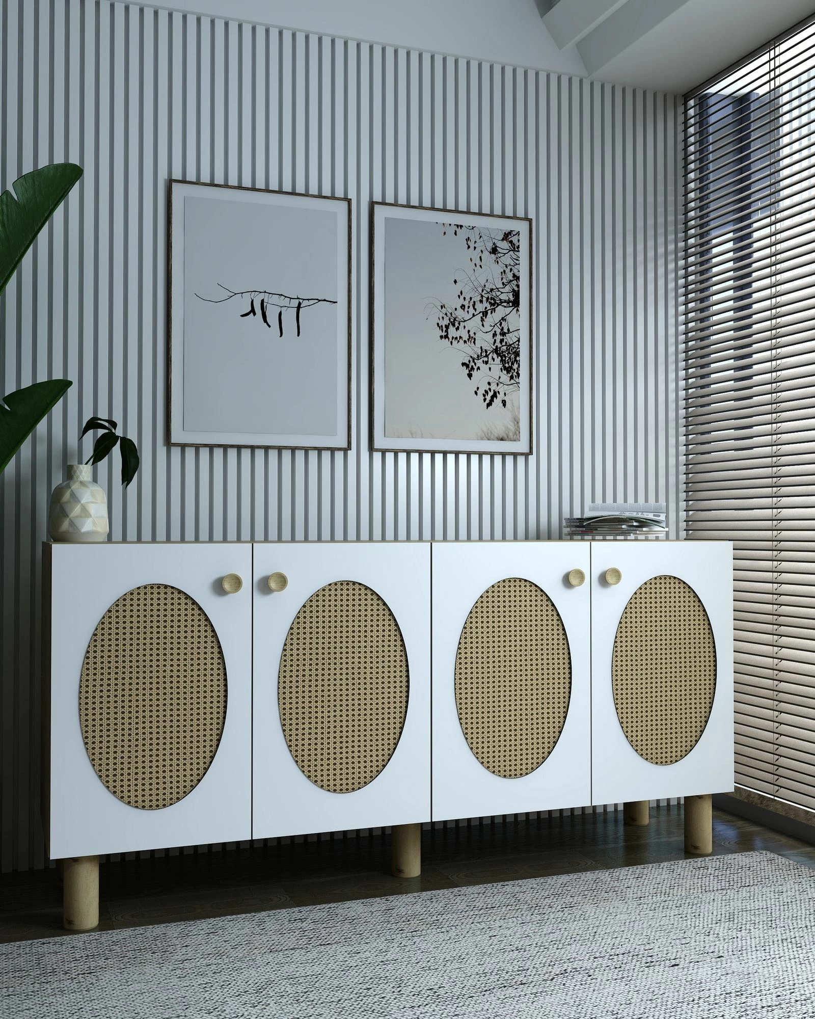 Konsol Skye Decor, Elisa KB150, lisi safir, hazeran