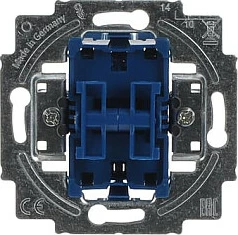 Ndërprerës elektrik Busch-Jaeger 2000/6/6 US-101, 1-polësh, blu metalike