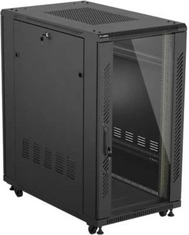 Kasë serveri Lanberg FF01-6022-12B, 22U, 1200x600x1000 mm, e zezë