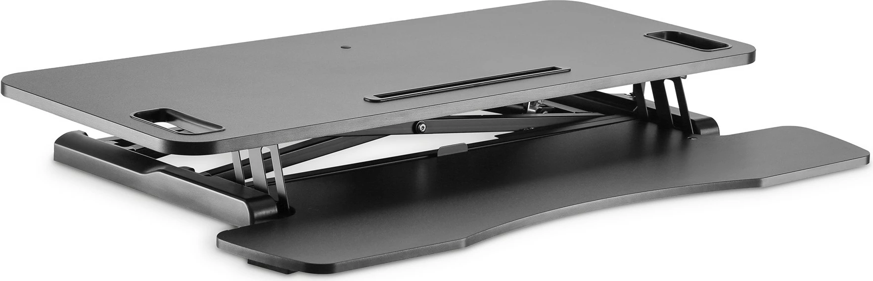 Riser ergonomik tavoline Digitus, Workspace Riser, rregullim lartësie manual, 95x62cm, i zi