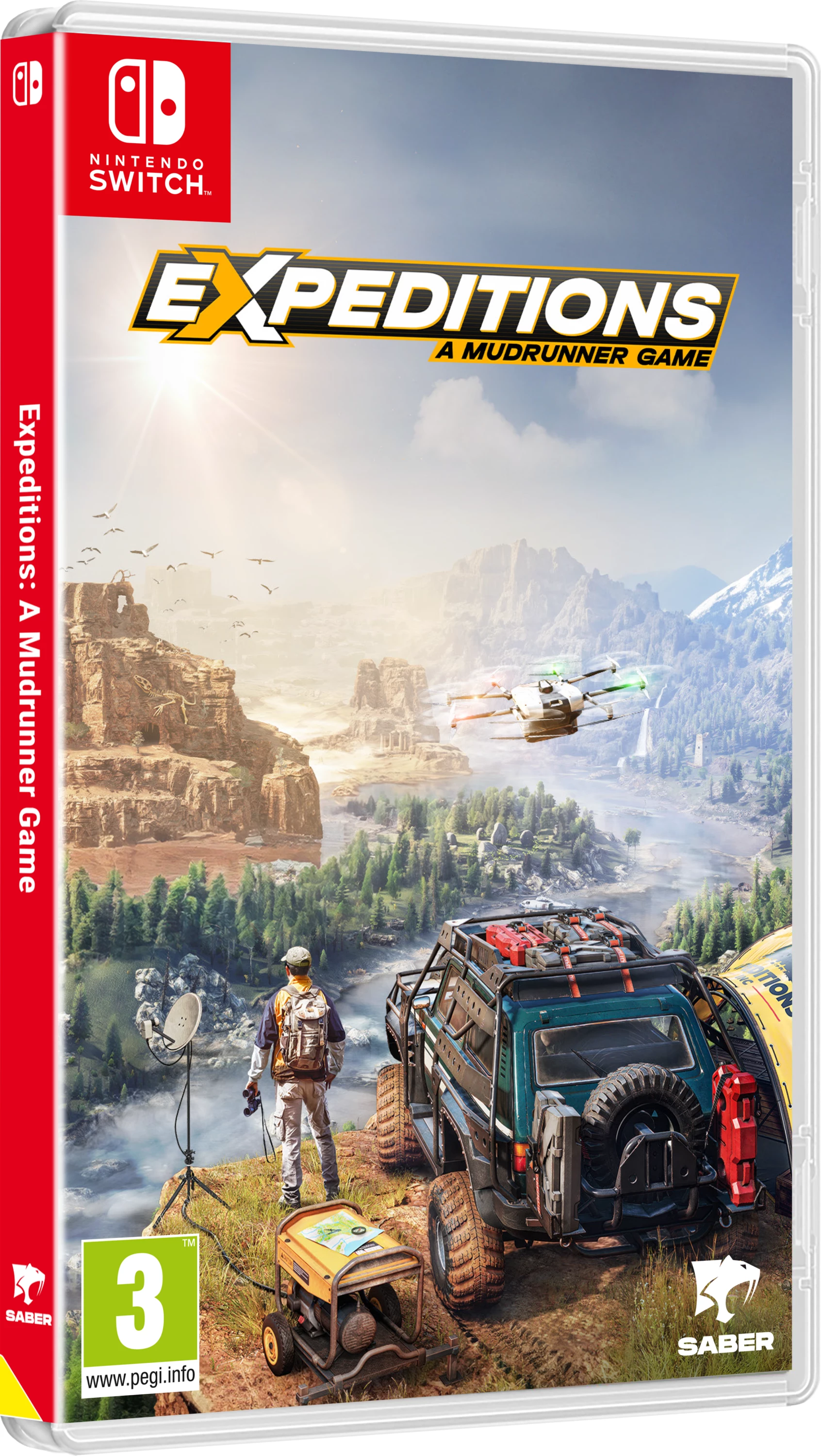 Lojë Saber Interactive Expeditions: A Mudrunner Game Day One Edition për Nintendo Switch