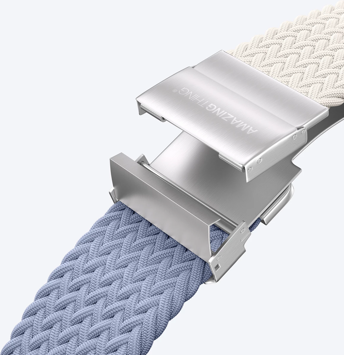 Set rripash AmazingThing Blend Band për Apple Watch 45/46/49mm, Space Blue/Stellar, 2 copë