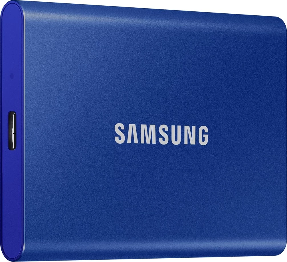 SSD i jashtëm Samsung T7, 1 TB, USB Type-C, Kaltër
