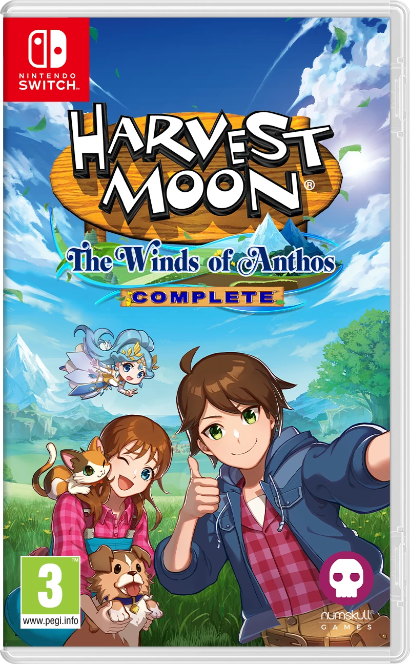Lojë Nintendo Switch, Numskull Games, Harvest Moon: The Winds of Anthos Complete Edition, PEGI 3
