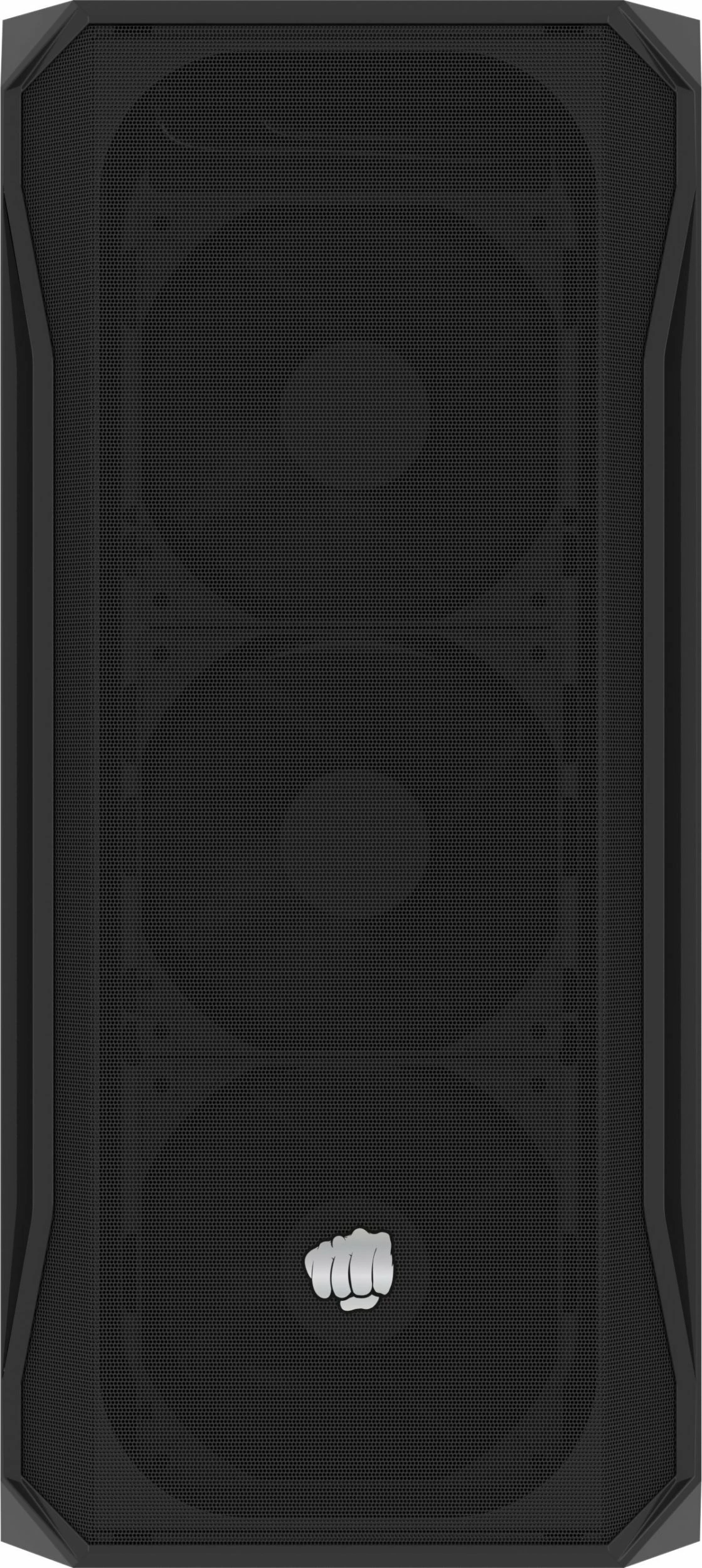 Kasë Fury Shobo SH4F (NFO-2152) Midi Tower ATX/mATX/Mini-ITX, 4x120mm PWM, tempered glass, pa PSU, e zezë