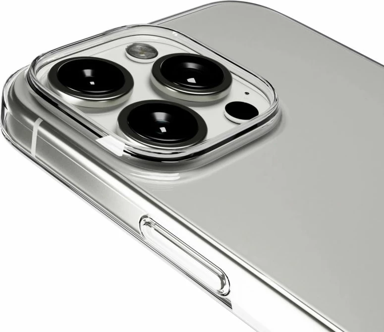 Kuti silikoni për iPhone 16 Pro Max Puro 03 Nude, transparente