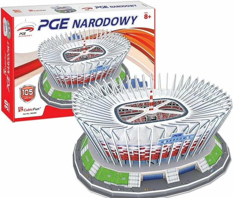 Puzzle 3D Dante PGE Narodowy Stadium, 105 copë
