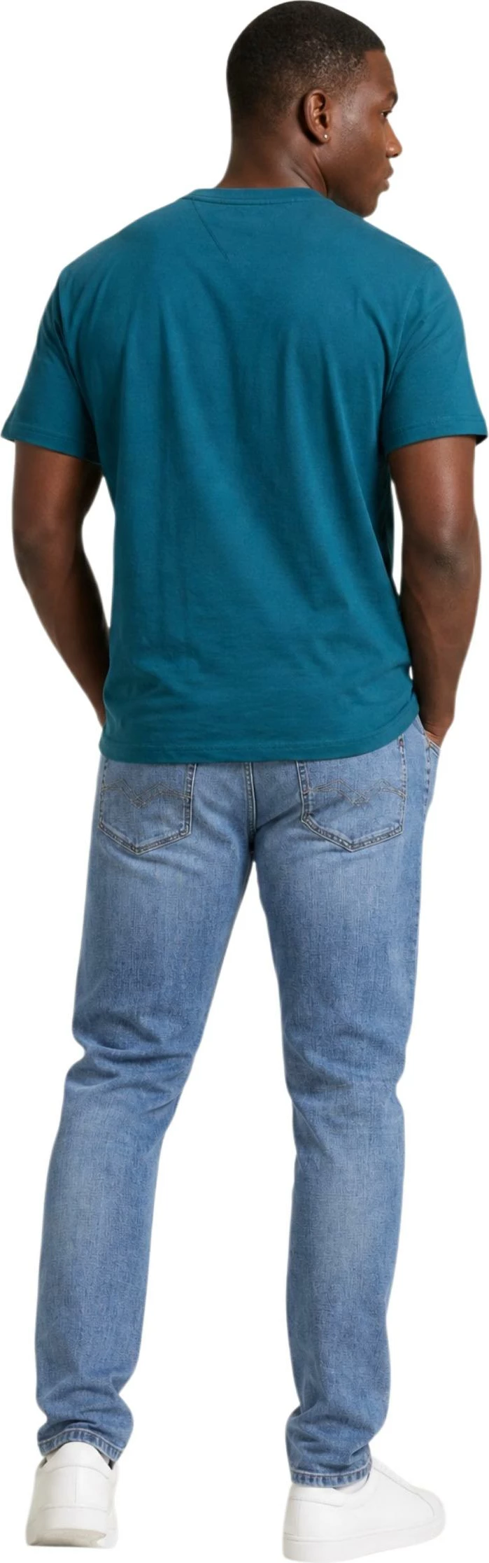 Maicë për meshkuj Tommy Hilfiger Jeans DM0DM23406, e gjelbër [Madhësia: L]