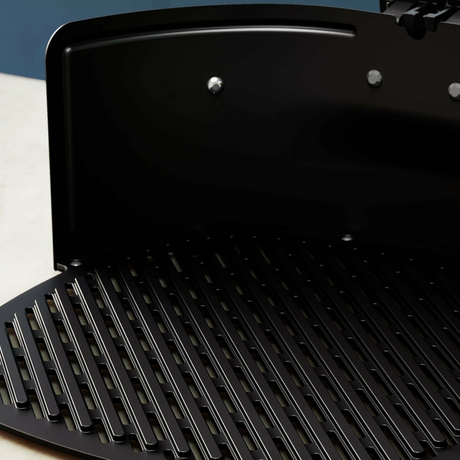 Set pllakë grill dhe pica Philips HD9963/00, për air fryer, jo-ngjitëse, e përshtatshme për lavastovilje, e zezë