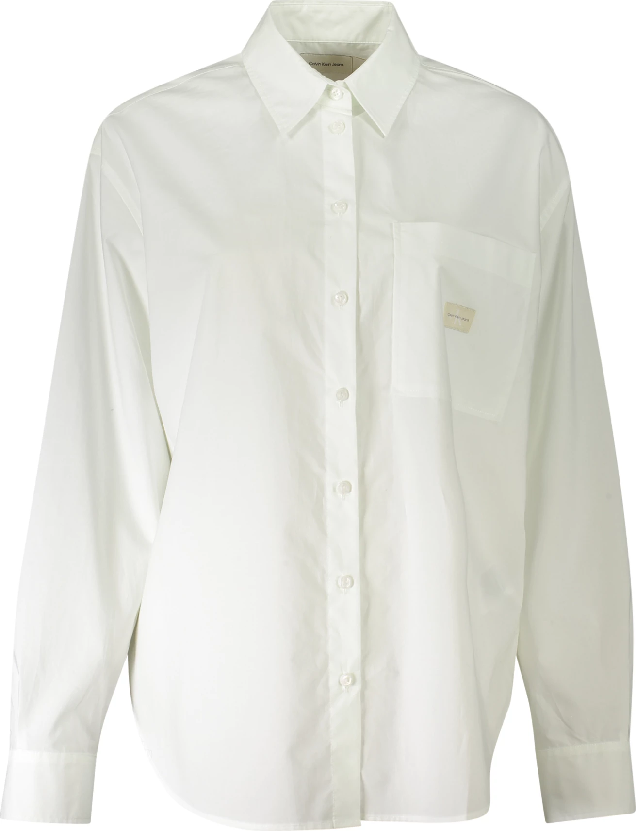 Këmishë për femra Calvin Klein, e bardhë