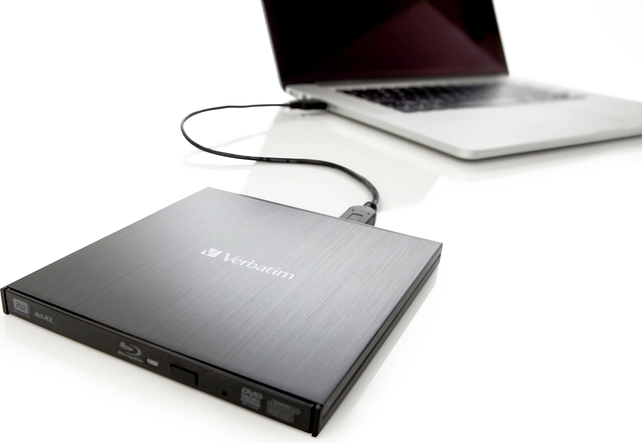 Shkrues Blu-ray i jashtëm Verbatim External Slimline, USB 3.2 Gen 1, slot-in, i zi