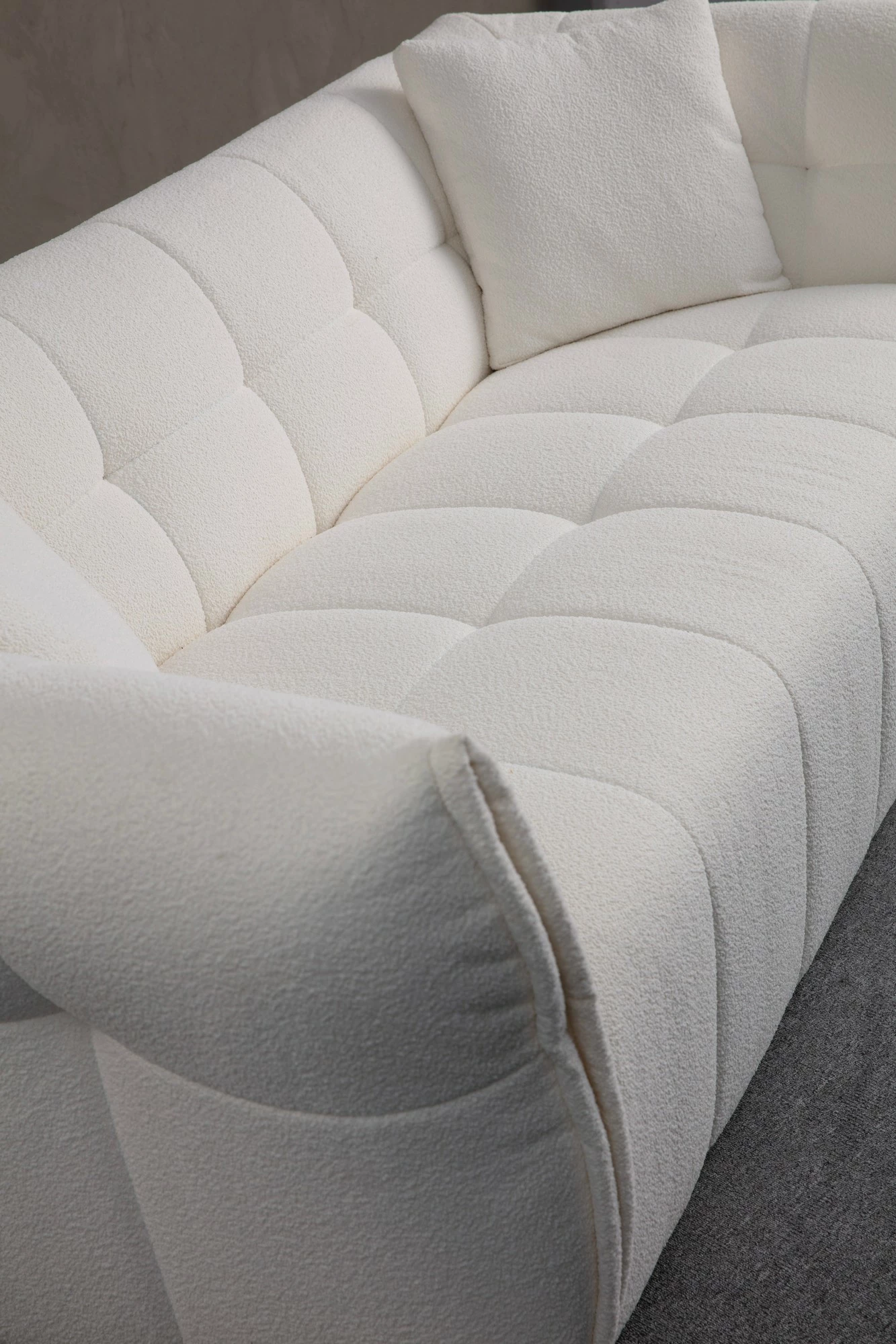 Divan treshe Atelier del Sofa, Boxer 3, i bardhë