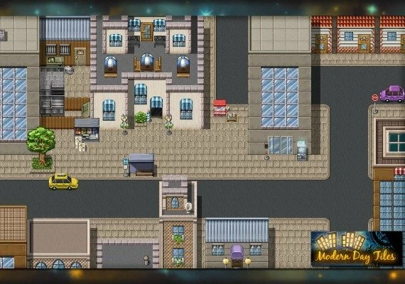 RPG Maker VX Ace - Modern Day Tiles Resource Pack DLC EN Global
