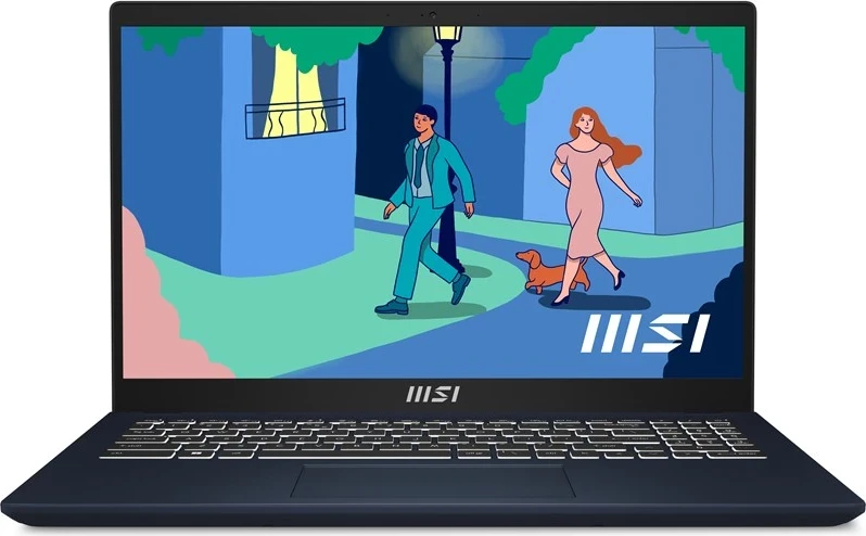 Laptop MSI Modern 15 B12MO-640PL, 15.6", Intel Core i5, 16GB RAM, 512GB SSD, Intel Iris Xe Graphics, i zi