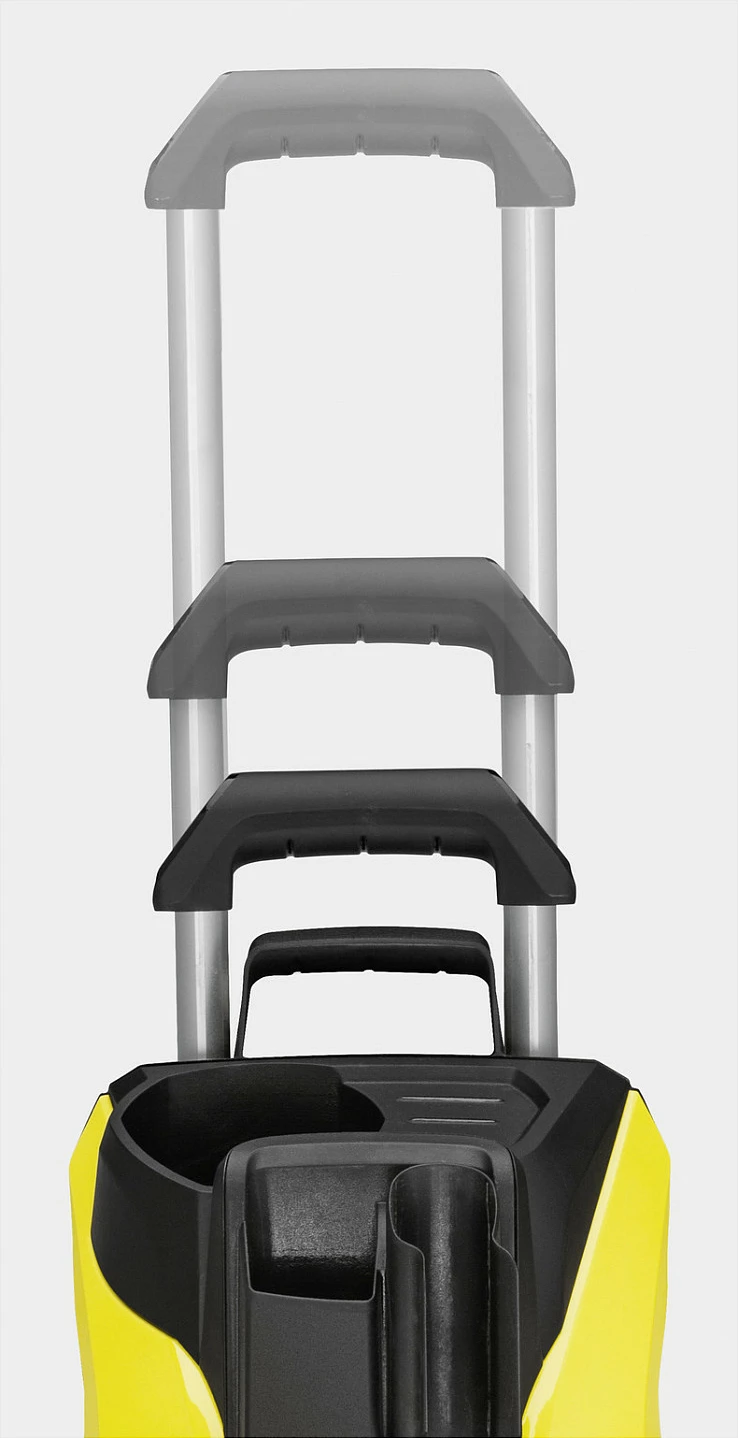 Aparat larës me presion Kärcher K 5 Power Control Flex, 2100 W, zorrë 10 m, 500 l/h, ekran, e verdhë/zezë