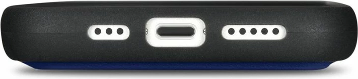 Mbrojtëse portofol për iPhone 14 Pro Max iCarer WMI14220728, lëkurë, kaltër [Ngjyra: Kaltër]