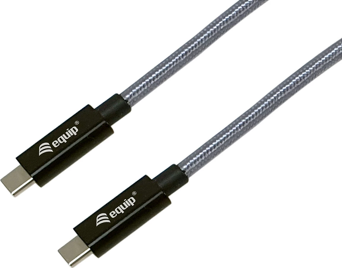 Kabllo USB-C EQUIP 128427, 2 m, USB 3.2 Gen 2x2, 20Gbps, PD 240W, 4K/60Hz, e zezë