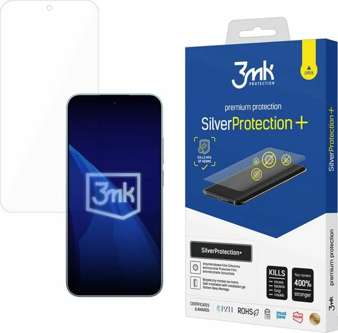 Folie mbrojtëse për ekran Xiaomi Redmi Note 15 Pro 5G 3mk SilverProtection+