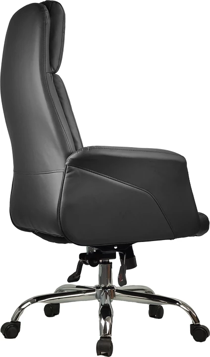 Karrige menaxheri për zyre Derjio, ngjyrë e zezë, 68x66x115cm