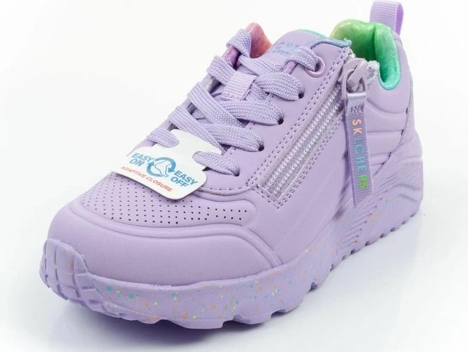 Atlete fëmijësh Skechers Uno Lite, vjollcë