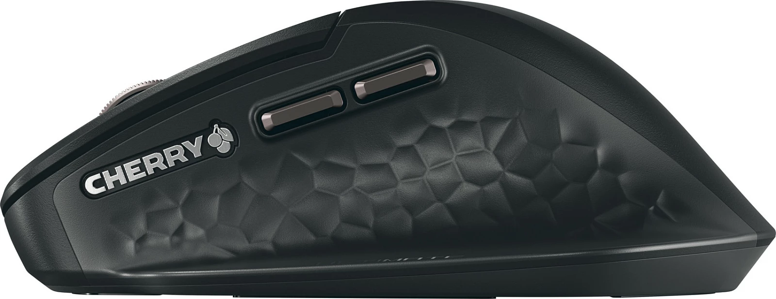 Maus Cherry STREAM MOUSE ULTIMATE, 4000 DPI, RF Wireless + Bluetooth + USB-C, i djathtë, i zi