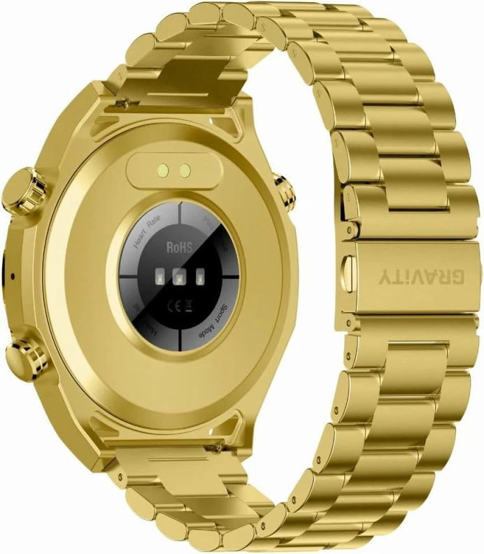 Smartwatch Gravity për femra, e bardhë