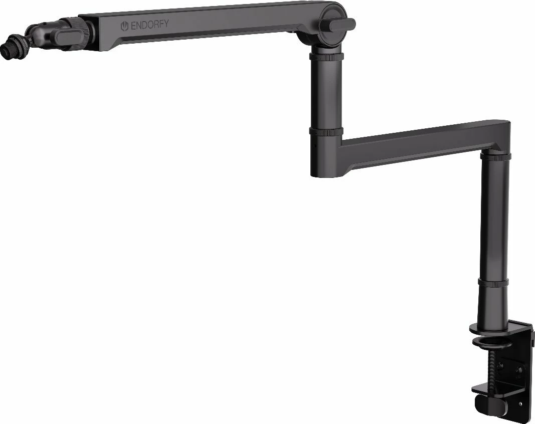 Krah boom për mikrofon Endorfy Broadcast Low Profile Boom Arm EY0A009, i zi, set