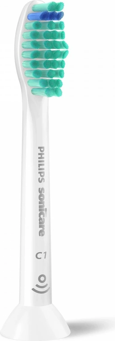 Koka zëvendësuese për furçë dhëmbësh elektrike, Philips ProResults HX6018/87, kompatibile me të gjitha Sonicare, BrushSync, e bardhë, set 8 copë