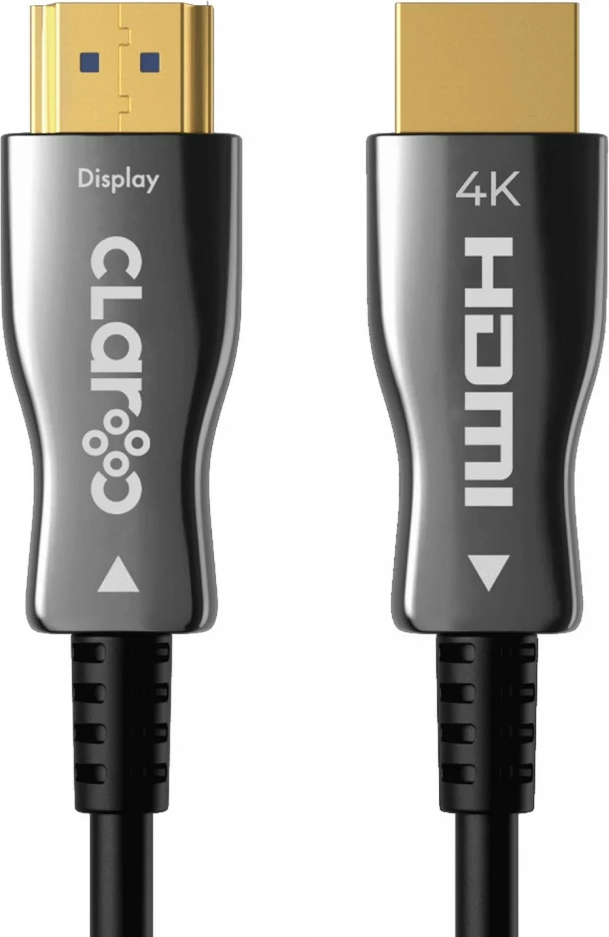 Kabëll HDMI Claroc 2.0 AOC 4K@60Hz 50 m, i zi
