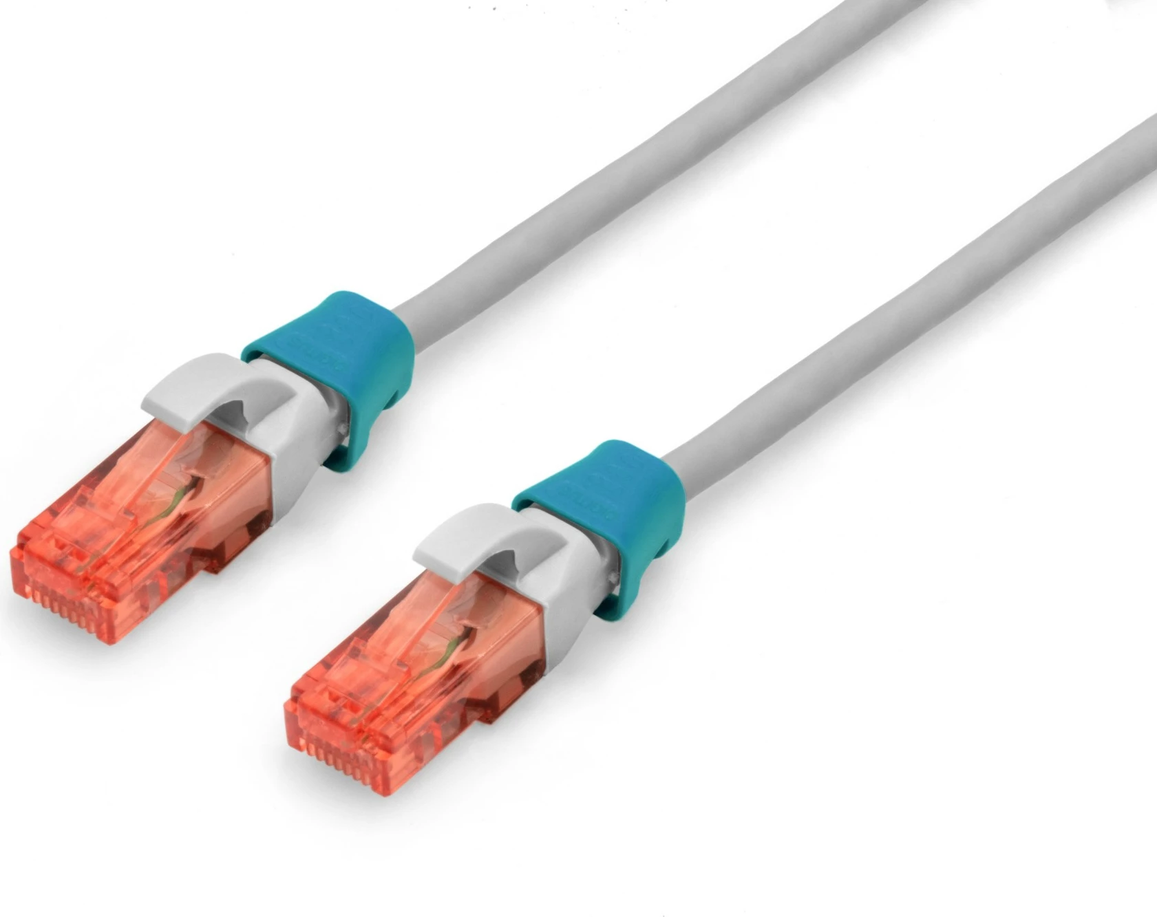 Klipsa ngjyre per patch kabllo Digitus, 100 copë, PVC, për Cat5e/6, kaltër