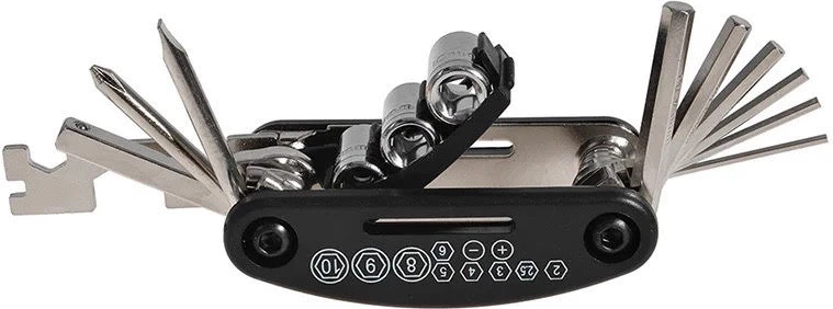 Multi-mjet për biçikletë Rockbros GJ1601 16-në-1, e zezë