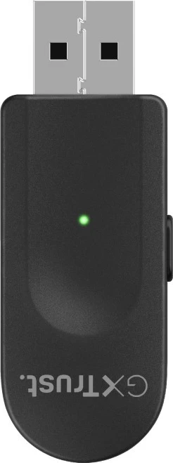 Kufje Trust GXT391 Thian, wireless, për PC dhe PlayStation, bardhë e zi