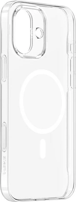 Mbështjellës Baseus iP16 TouchButton me magnet, për iPhone 16, transparent