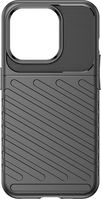 Mbështjellës Hurtel Thunder Case për iPhone 15 Pro, TPU, Kaltër